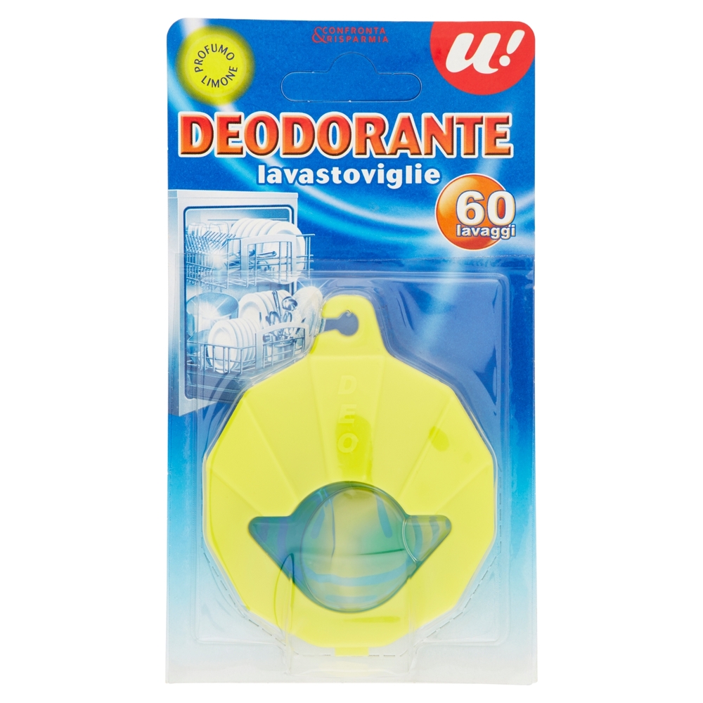 DEODORANTE PER LAVASTOVIGLIE 60 LAVAGGI U! Confronta & Risparmia